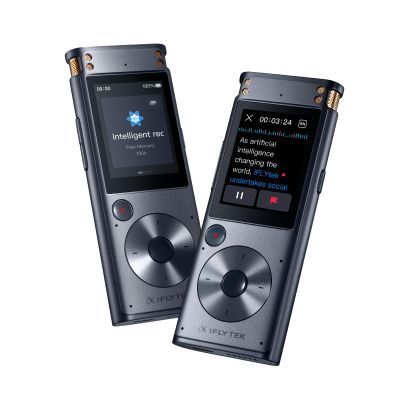 iFLYTEK AI Voice Recorder with Playback, Digital Voice Recorder with Voice-to-Text Transcription & Smart Summarize, AI Recorder Transcriber for Lectures, Interviews, Conferences & Lawyers