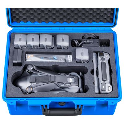 Lykus Titan M400 Waterproof Hard Case for DJI Mavic 4 Pro, DJI RC Pro 2/RC2, Fits up to 6 Batteries and Accessories in Fly More Combo/Creator Combo [CASE ONLY]