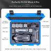 Lykus Titan M400 Waterproof Hard Case for DJI Mavic 4 Pro, DJI RC Pro 2/RC2, Fits up to 6 Batteries and Accessories in Fly More Combo/Creator Combo [CASE ONLY] view 2