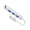 Aluminum USB Splitter 4 in 1 Type-C Splitter USB3.0 Splitters Adapter Extender Docking Stations view 1