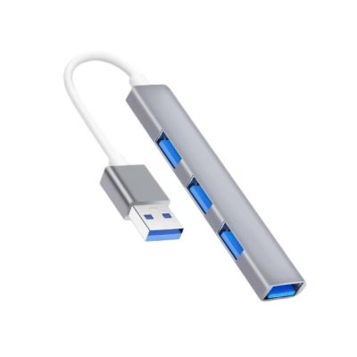Aluminum USB Splitter 4 in 1 Type-C Splitter USB3.0 Splitters Adapter Extender Docking Stations