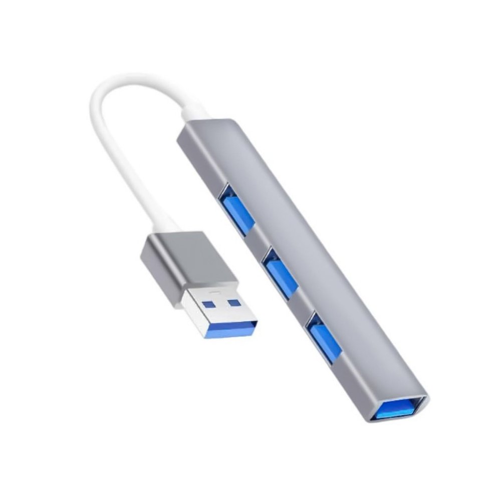 Aluminum USB Splitter 4 in 1 Type-C Splitter USB3.0 Splitters Adapter Extender Docking Stations