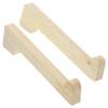 DIYEAH 2Pcs Wooden Laptop Stand Desk Risers for Stable Tablet Laptop Holders for Home Office Shop Use Lightweight and Durable Design view 1