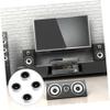 DIYEAH 30mm Diameter Anti Vibration Aluminum Speaker Feet Pads 4pcs Isolation Cushion for Audio Equipment Amplifier Support and Turntable Stability view 4