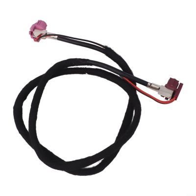 Qiwuhaven Large Host Video Cable, 12V Display Connection Cable, Car Adapter Fitting Kits for BMW NBT for EVO, 80CM