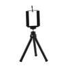 Retractable Mini Phone Tripod Compact Telescopic Section Stand for Smartphone Small DSLR Reliable Stability for Desk Outdoor Photography Black view 1