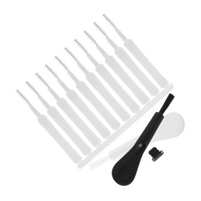 1 Set Convenient Phone Charging Port Cleaner Kit Reusable Keyboard Cleaning Brush for Laptop Electronic Device Maintenance Portable Multi Device Compatibility for Speakers Charging
