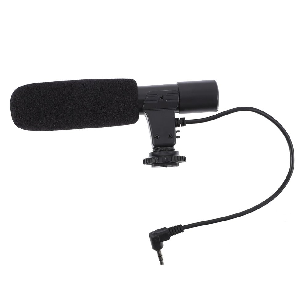 Camera Microphone for DSLR and Digital Cameras Professional Voice Recording Mic Windscreen for Vlogging and Live Streaming