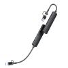 5 in 1 USB Adapter Docking Station with Type C Adapter Extender Docking Station for PC Keyboards view 2