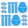 200Pcs Phone Film Sticking Tool LCD Dedust Sticker for Screen Cleaning Dust Removal for Smartphones Tablets Laptops Glasses view 1