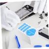 200Pcs Phone Film Sticking Tool LCD Dedust Sticker for Screen Cleaning Dust Removal for Smartphones Tablets Laptops Glasses view 3