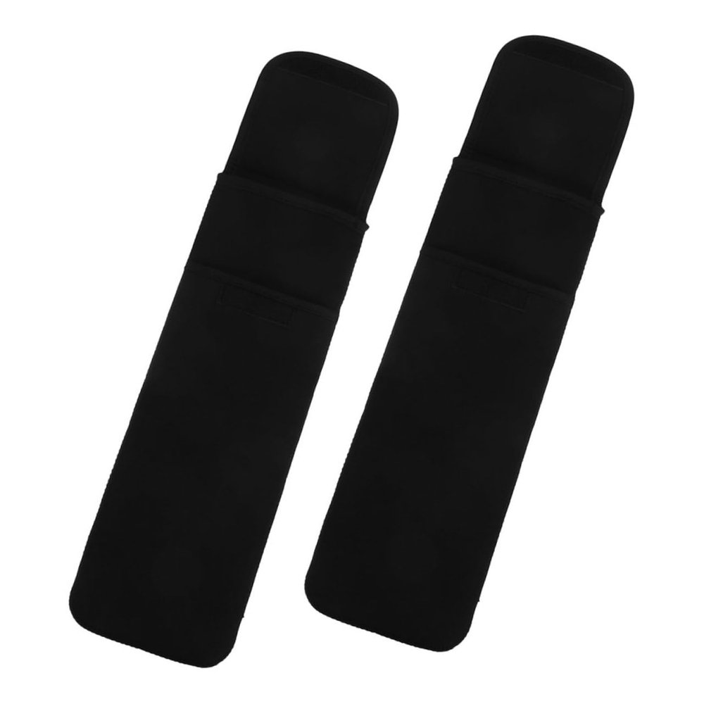 FRCOLOR 2pcs Neoprene Hair Tool Bag for Travel, Heat Resistant Organizer