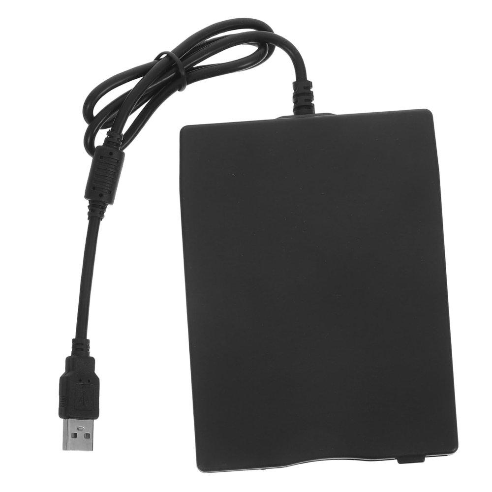 KALLORY Floppy Disk Drive for Laptop External USB Disk Reader Transfer Driver Portable Lightweight