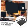 KALLORY Floppy Disk Drive for Laptop External USB Disk Reader Transfer Driver Portable Lightweight view 3