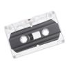Blank Audio Cassette Tapes for Recording DIY Retro Craft Supply with Transparent Hard Case for Wall Decor Unique Greeting Messages view 1