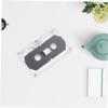 Blank Audio Cassette Tapes for Recording DIY Retro Craft Supply with Transparent Hard Case for Wall Decor Unique Greeting Messages view 2
