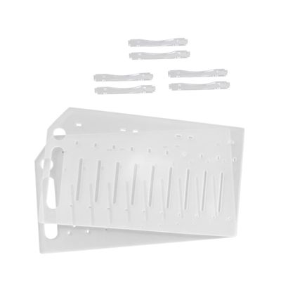 OSALADI DIY Hard Disk Rack 3.5-inch Multi-Layer Storage Bracket for Computer Accessories Design for Easy Viewing Suitable for Home and Office Use