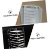 OSALADI DIY Hard Disk Rack 3.5-inch Multi-Layer Storage Bracket for Computer Accessories Design for Easy Viewing Suitable for Home and Office Use view 2