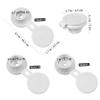 3Pcs Leak Bottle Caps for Bathroom Design Lotion Shampoo Dispenser Accessories Durable TPE Jar Lids Fit for Bottles view 2
