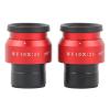 2pcs WF10X 15X WF20X/12MM Adjustable Widefield Eyepiece Ocular Eyepoint Lens 30mm Interface Binocular Stereo Microscope Eyepiece(Red) view 1