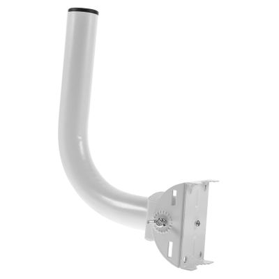 Pole Mount Bracket for Antenna Installation Durable Weatherproof Wall Mounted Support for Outdoor Bridges and Aps