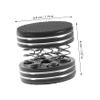 4Pcs Subwoofer Isolation Pad Spring Speaker Feet for HiFi Equipment Vibration Absorber Pads for Enhanced Audio Performance Easy Installation view 2