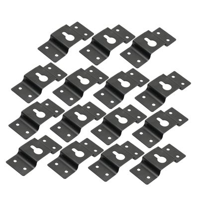 30Pcs Speaker Hanging Bracket Durable Iron Hook for Surround Sound Speakers Shaped Design for Easy Wall Mounting Audio Speaker Connector