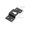 30Pcs Speaker Hanging Bracket Durable Iron Hook for Surround Sound Speakers Shaped Design for Easy Wall Mounting Audio Speaker Connector view 2