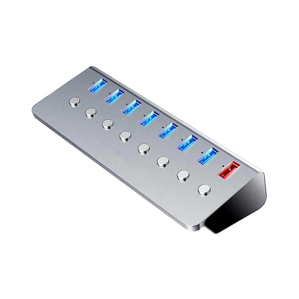 1Pc Port USB Hub with Charging Port USB Extension Tool for Multi Device Connectivity Practical USB Splitter for Laptops and More Fast Charging Capability