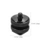 4Pcs Camera Hot Shoe Mount Adapter Dual Screw Tripod Adapter for Flash Holder Easy Install Nuts Compatible with Digital Recorders TTL Cables and Flash view 2