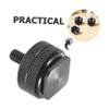 4Pcs Camera Hot Shoe Mount Adapter Dual Screw Tripod Adapter for Flash Holder Easy Install Nuts Compatible with Digital Recorders TTL Cables and Flash view 3
