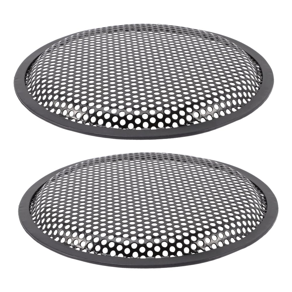 2Pcs Car Speaker Grill Cover Speaker for Subwoofer Audio Speaker Protection Decorative Mesh for Car Audio Accessories