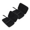 2pcs Eva Hard Shell Case for Portable Electronics Water Resistant Rectangle Storage Pouch for Hard Drives Earbuds and Cables Sleek Protective Carrying Holder view 1