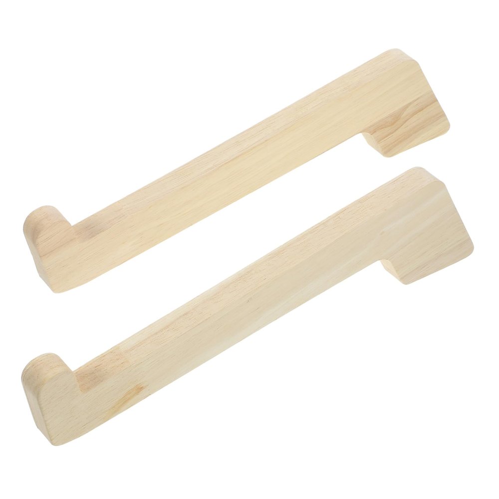 DIYEAH 2Pcs Wooden Laptop Stand Riser for Desk Elevating Holder Lightweight Laptop Holder Sturdy Stand for Office Home Shop Use