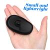 10 Pack Hair Dye Ear Covers Silicone Plastic Curved Black view 3
