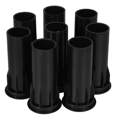 8pcs Speaker Port Tube Bass Reflex Ports for Home Theater Durable Plastic Easy to Install Opening Elegant Finish Optimizes