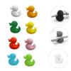 8Pcs Cartoon Duck Sticky Cord Wire Organizers Self Adhesive Cable Clips for Desk Durable Cable Holders for Charging Cords Earphones and Office Use view 2