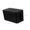 1Pc Cord Management Box Plastic Cable Organizer for Power Strip Storage for Home Office and Hotel Use Simple Design for Neat Cable Hiding view 2