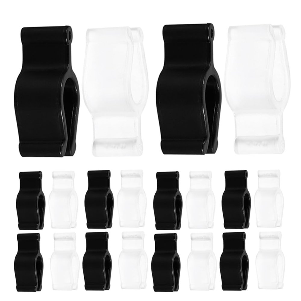 60pcs Cosmetic Bottle Pump Head Clips Plastic Leakproof Locks