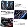 1Set Luminous Mechanical Gaming Keyboard Mouse Set USB Wired Ergonomic Design for Home Office for Gamers High Definition Characters Durable Sports Accessories view 4