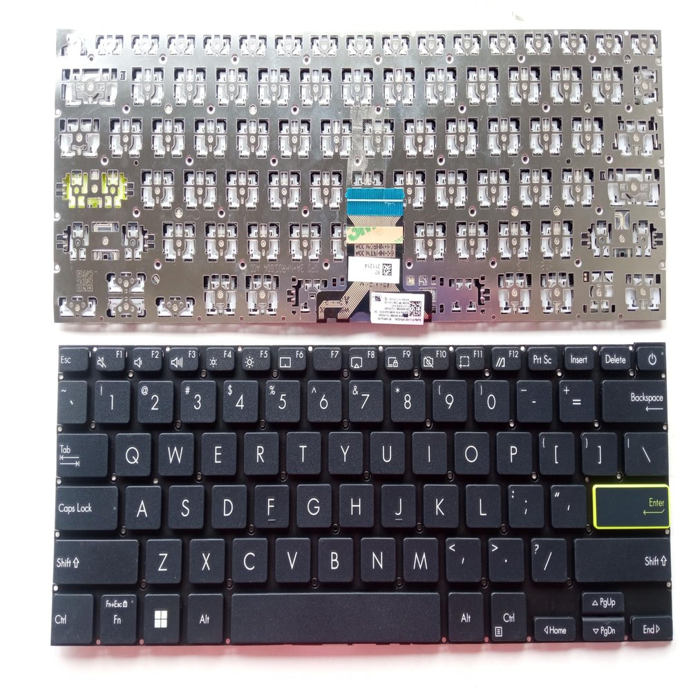 Eobruweo Laptop Replacement Keyboard US for ASUS X321 X321JQ X321JA X321JP X321EA E210 L210 No TrackPoint,No Backlit