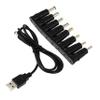 Angoily 1Set Durable USB to Power Cable Adapter Multi Function Charging Cable for Camera Reliable Power Cable Adapter with Circuit Protection view 1