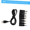 Angoily 1Set Durable USB to Power Cable Adapter Multi Function Charging Cable for Camera Reliable Power Cable Adapter with Circuit Protection view 2