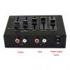 3 Bands Car Equalizer, Stereo Preamp Equalizer, with Balance Adjustment, Treble/Midrange/Bass Volume Control, RCA Output/Inputs, for Speakers, Amplifier view 3