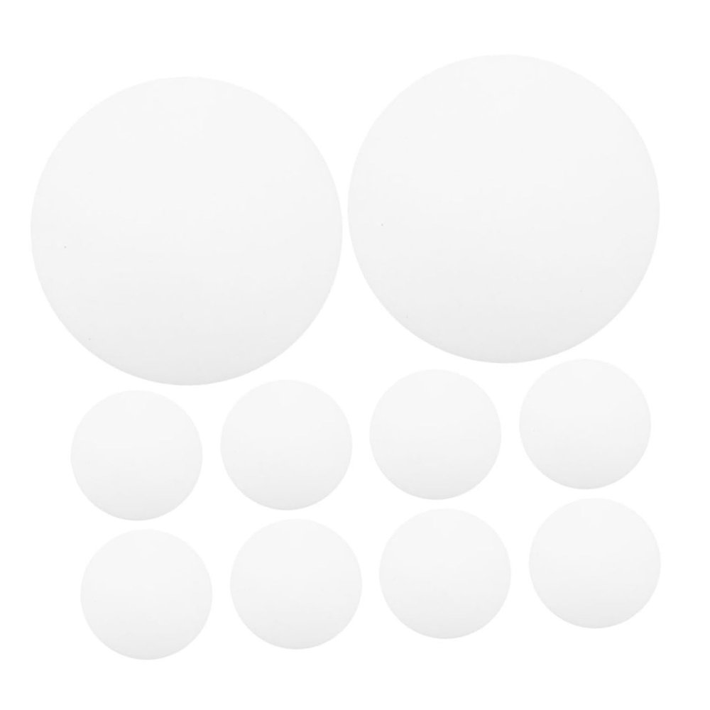 Healifty 10Pcs Lamp Shade Diffuser Easy Installation Downlight Accessories for Drum Lampshades User Friendly Light Diffuser for Enhanced Durability and Uniform Lighting Effect