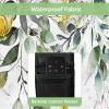 Big buy store Outdoor TV Cover 75 Inch Yellow Daisy TV Enclosure Floral Eucalyptus Leaves TV Covers for Outside TV Display Screen Protector with Remote Control Pocket Home Decor view 4