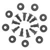 10Pcs Shock Absorption Hard Disk Drive Screws for Reliable Data Protection for Computer Repair and Remodeling Efficient Installation and Replacement view 1