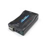LALAFINA Vga to Scart Converter Adapter Easy Vga Signal Conversion for Tv No Driver Needed Compatible with Ntsc Pal Systems Compact Portable Design for Family Entertainment view 2