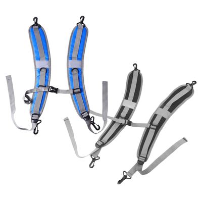 DIYEAH 2pcs Adjustable Camera Bag Straps Padded Shoulder Straps for Hiking Camping Replacement Ergonomic Padded Harness for Outdoor Use