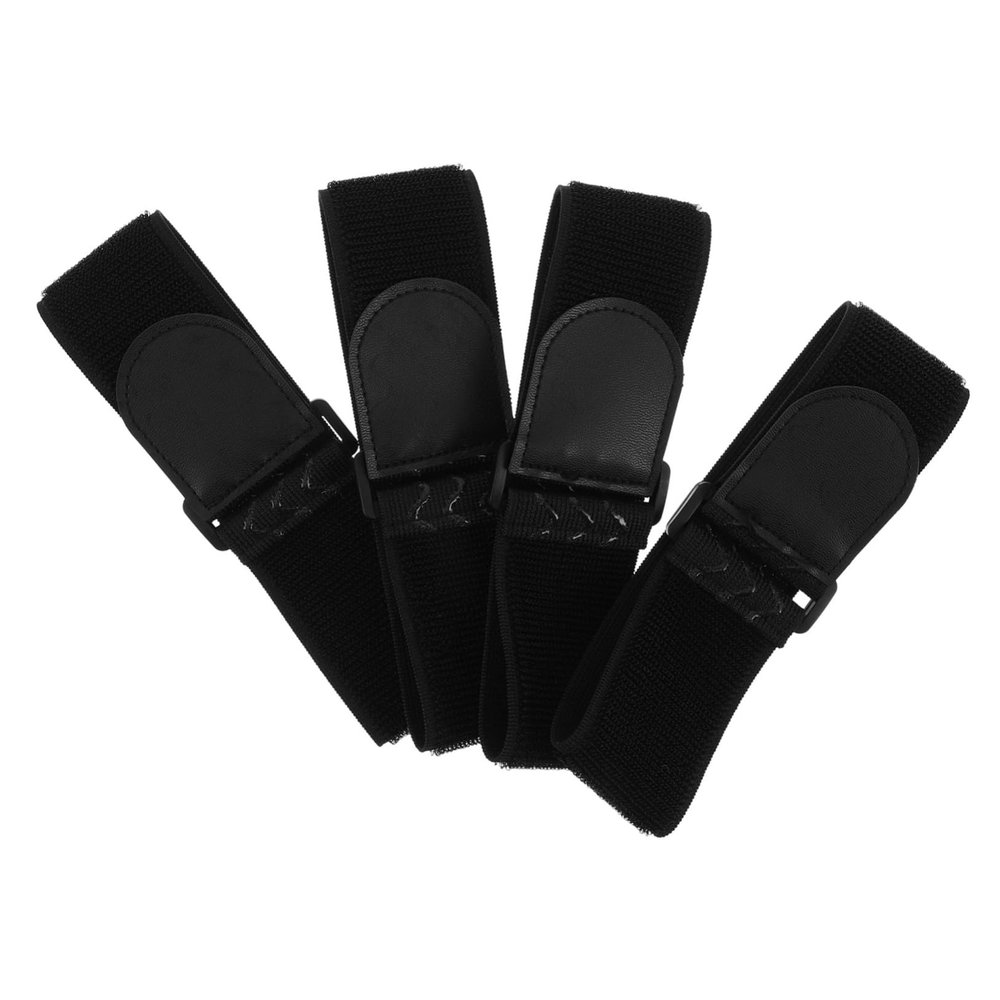 4pcs Elastic Hook and Loop Straps Versatile Fastening Bands for Cable Management Storage and Travel Organization Durable Soft Material for Comfort and Quick Release for Luggage and